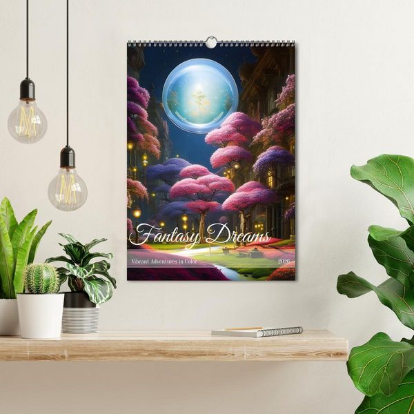 Produktbild: Fantasy Dreams (Wall Calendar 2026 DIN A3 portrait), CALVENDO 12 Month Wall Calendar