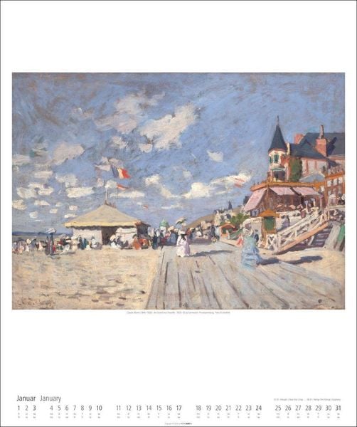 Produktbild: Claude Monet Kalender 2027