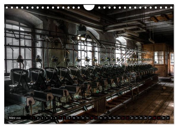 Produktbild: Vergessene Industriedenkm&auml;ler (Wandkalender 2026 DIN A4 quer), CALVENDO Monatskalender