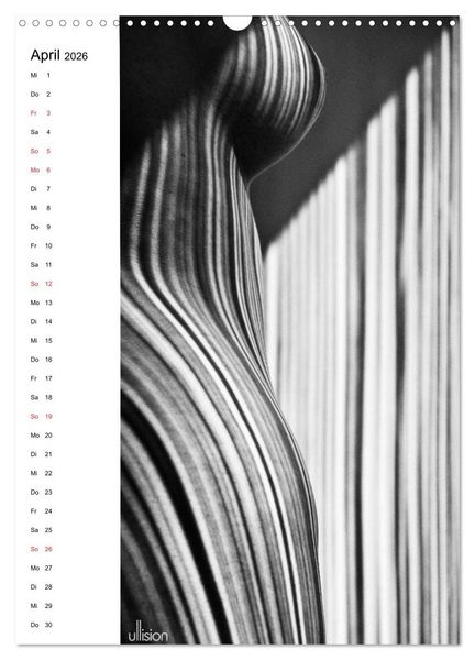 Produktbild: Akt abstrakt (Wandkalender 2026 DIN A3 hoch), CALVENDO Monatskalender