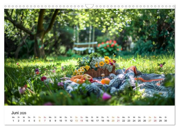 Produktbild: Natur im Jahr (Wandkalender 2026 DIN A3 quer), CALVENDO Monatskalender