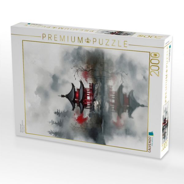 Produktbild: CALVENDO Puzzle Wassertempel | 2000 Teile Lege-Gr&ouml;&szlig;e 90x67cm Foto-Puzzle f&uuml;r gl&uuml;ckliche Stunden