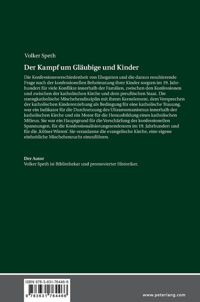 Produktbild: Der Kampf um Gl&auml;ubige und Kinder / Der Kampf um Glaeubige und Kinder