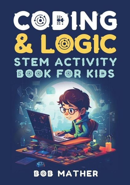 Produktbild: Coding & Logic STEM Activity Book for Kids