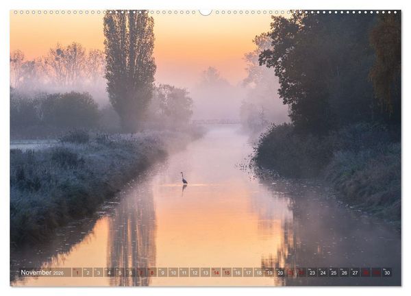 Produktbild: Wolfsburg - Stadt, Land, Fluss (Wandkalender 2026 DIN A2 quer), CALVENDO Monatskalender