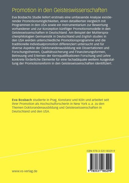 Produktbild: Promotion in den Geisteswissenschaften