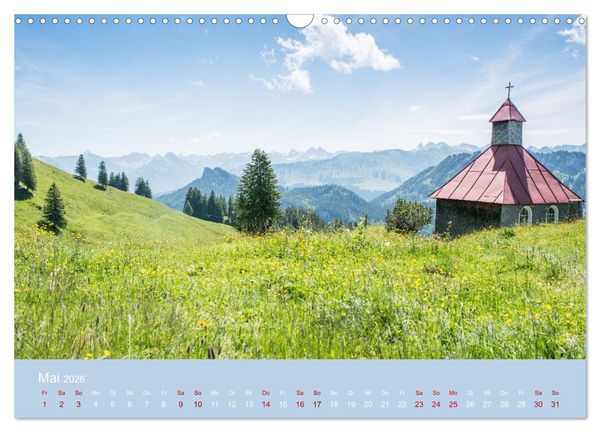 Produktbild: Heimweh Allg&auml;u 2026 (Wandkalender 2026 DIN A3 quer), CALVENDO Monatskalender