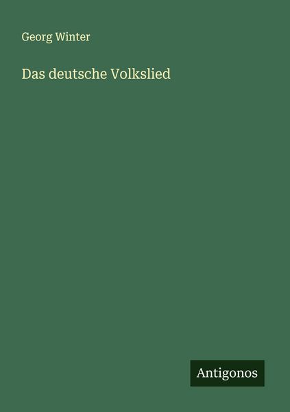 Produktbild: Das deutsche Volkslied