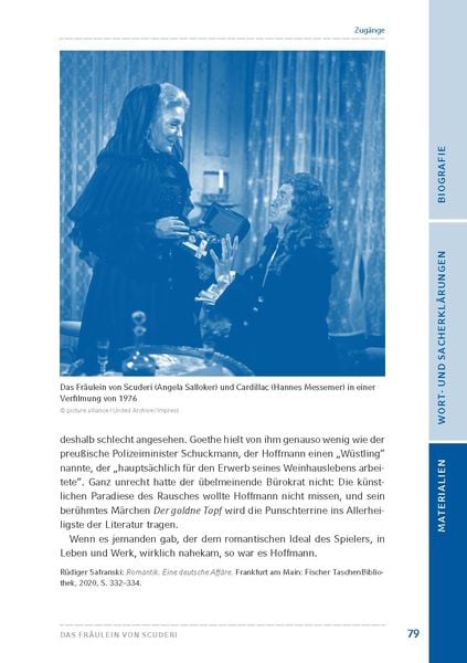 Produktbild: Das Fr&auml;ulein von Scuderi von E. T. A. Hoffmann (Textausgabe)