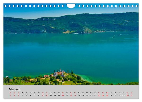 Produktbild: Streifzug durch Savoyen (Wandkalender 2026 DIN A4 quer), CALVENDO Monatskalender