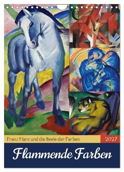 Produktbild: Flammende Farben (Wandkalender 2027 DIN A4 hoch), CALVENDO Monatskalender
