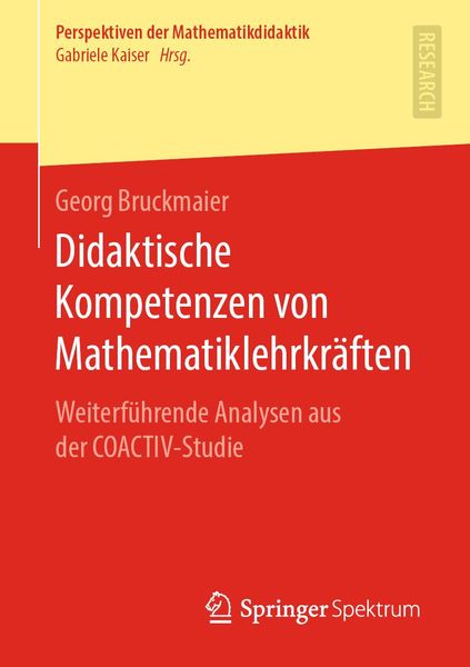 Produktbild: Didaktische Kompetenzen von Mathematiklehrkr&auml;ften