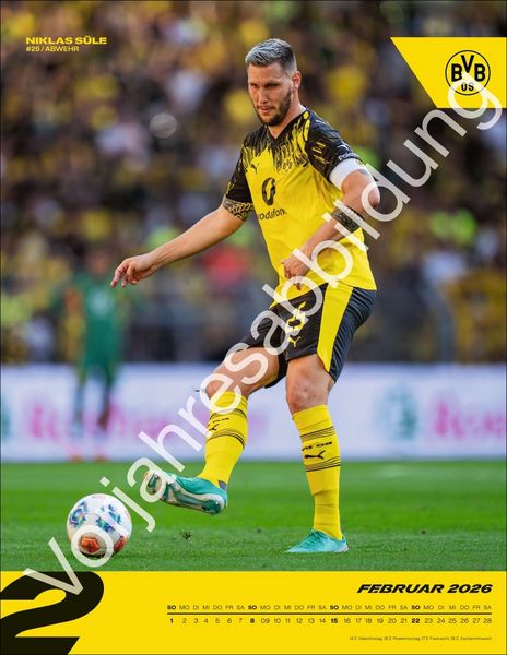 Produktbild: BVB Posterkalender 2027