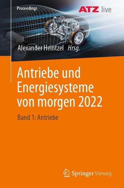 Produktbild: Antriebe und Energiesysteme von morgen 2022