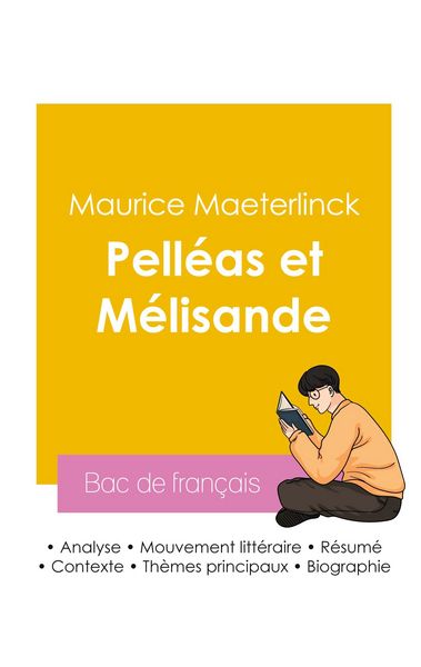 Produktbild: R&eacute;ussir son Bac de fran&ccedil;ais 2026 : Analyse de la pi&egrave;ce de th&eacute;&acirc;tre Pell&eacute;as et M&eacute;lisande de Maurice Maeterlinck