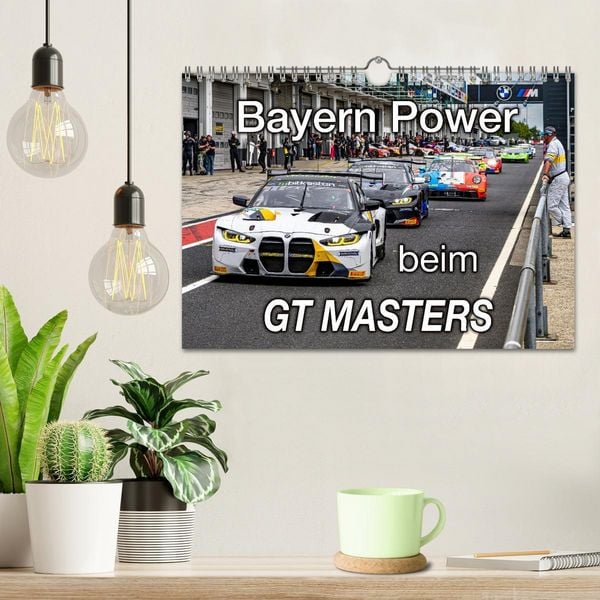 Produktbild: Bayern Power beim GT Masters (Wandkalender 2026 DIN A4 quer), CALVENDO Monatskalender