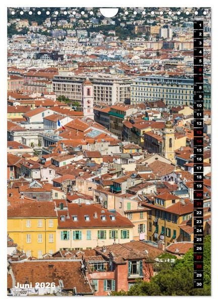 Produktbild: Idyllisches Nizza (Wandkalender 2026 DIN A4 hoch), CALVENDO Monatskalender