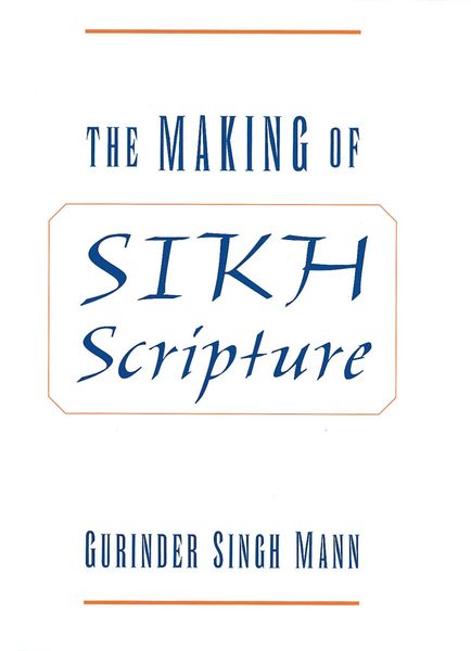 Produktbild: The Making of Sikh Scripture