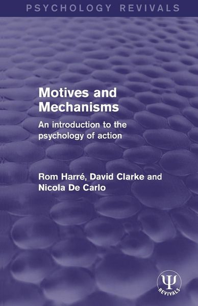 Produktbild: Motives and Mechanisms