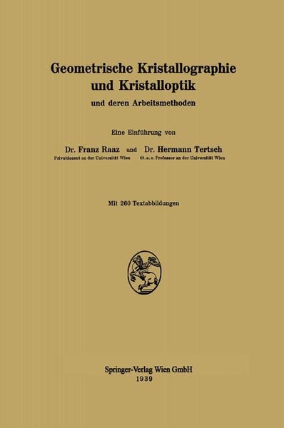 Produktbild: Geometrische Kristallographie und Kristalloptik