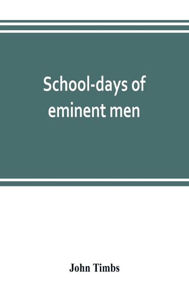 Produktbild: School-days of eminent men