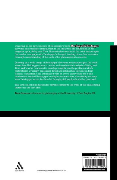 Produktbild: Starting with Heidegger