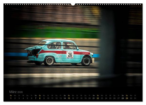 Produktbild: Abarth Racing (Wandkalender 2026 DIN A2 quer), CALVENDO Monatskalender