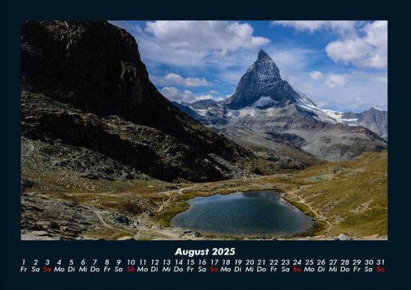 Produktbild: Bergige Welten 2025 Fotokalender DIN A4