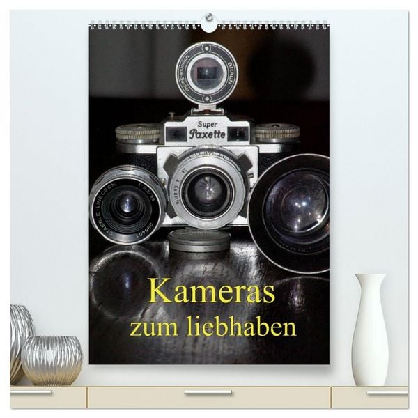 Produktbild: Kameras zum liebhaben (hochwertiger Premium Wandkalender 2026 DIN A2 hoch), Kunstdruck in Hochglanz