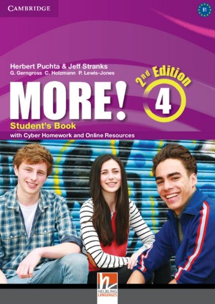 Produktbild: More 4 Student Book with Cyber Homework and Online Resource