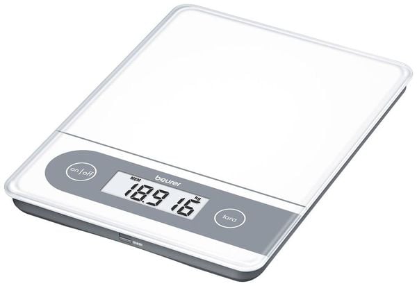 Beurer KS 59 Küchenwaage digital Wägebereich (max.)=20kg Glas 220 x 300 x 25