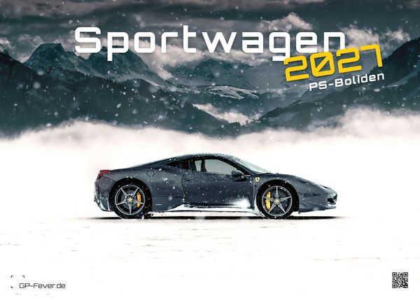 Produktbild: Sportwagen - PS-Boliden - 2027 - Kalender DIN A3