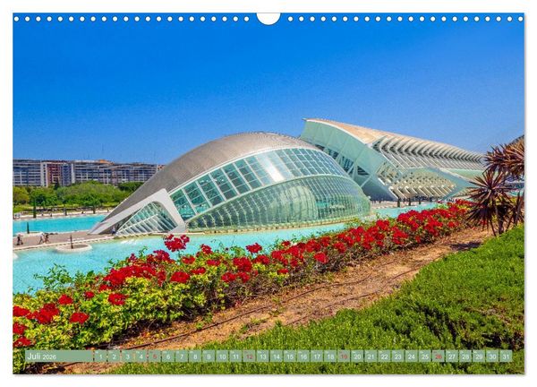 Produktbild: Zauberhaftes Valencia (Wandkalender 2026 DIN A3 quer), CALVENDO Monatskalender