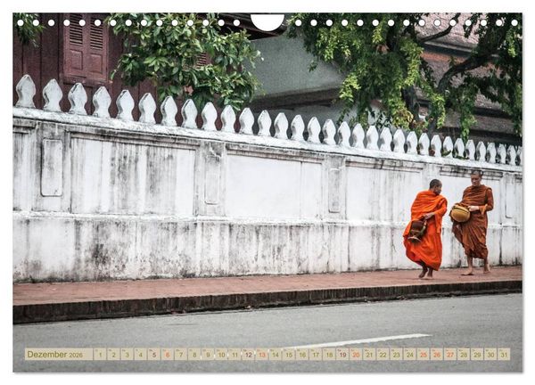 Produktbild: Laos - eine Bildreise (Wandkalender 2026 DIN A4 quer), CALVENDO Monatskalender