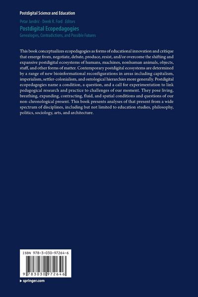 Produktbild: Postdigital Ecopedagogies