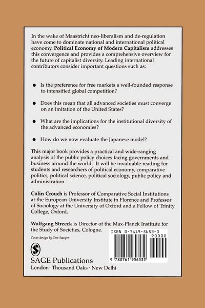 Produktbild: Political Economy of Modern Capitalism