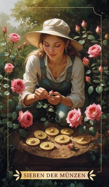Produktbild: Tarot-Kartenset: Bl&uuml;tentarot | Verbinde die archetypische Energie der Tarot-Karten mit jahrhundertealtem Blumenwissen