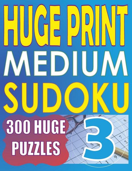 Produktbild: Huge Print Medium Sudoku 3