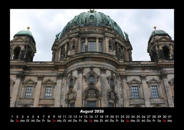 Produktbild: Berlin 2026 Fotokalender DIN A3