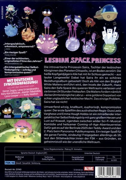Produktbild: Lesbian Space Princess