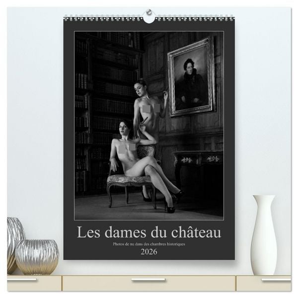 Produktbild: Les dames du ch&acirc;teau (Calendrier mural 2026 DIN A2 horizontal) calendrier de bureau