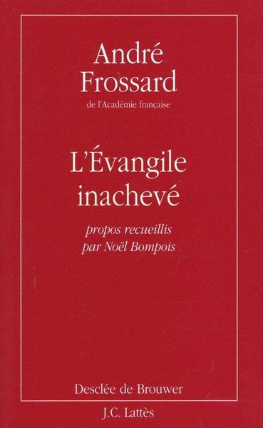 Produktbild: L'Evangile inachev&eacute;