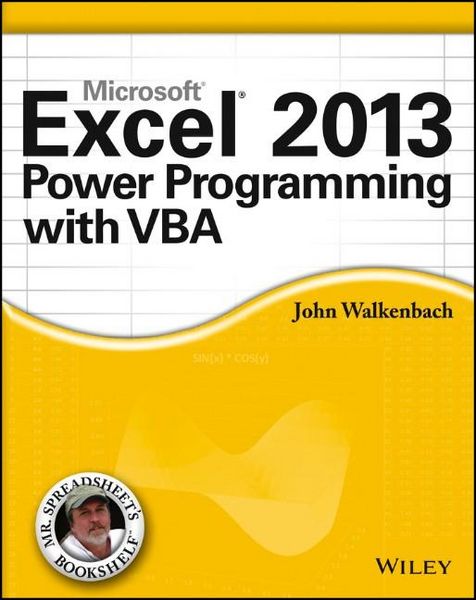 Produktbild: Excel 2013 Power Programming with VBA