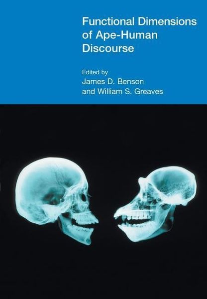 Produktbild: Functional Dimensions of Ape-Human Discourse