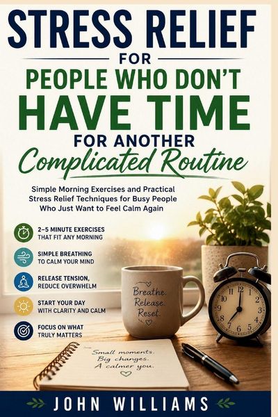 Produktbild: Stress Relief for People Who Don't Have Time for another Complicated Routine