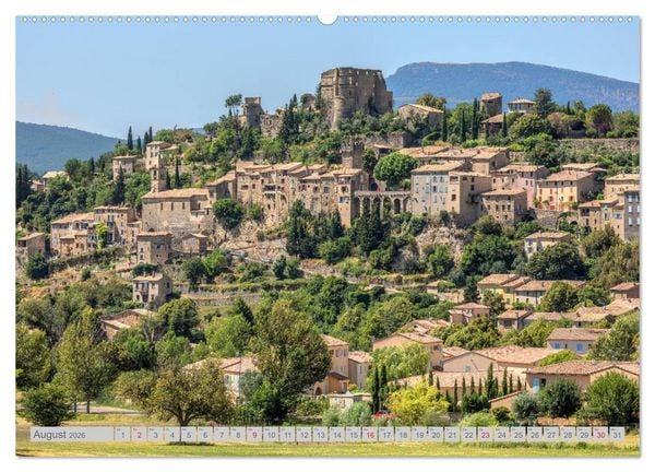 Produktbild: Provence, der sinnliche S&uuml;den Frankreichs (hochwertiger Premium Wandkalender 2026 DIN A2 quer), Kunstdruck in Hochglanz