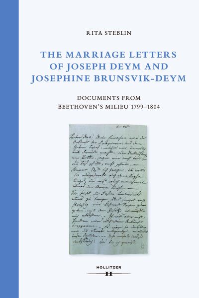 Produktbild: The Marriage Letters of Joseph Deym and Josephine Brunsvik-Deym