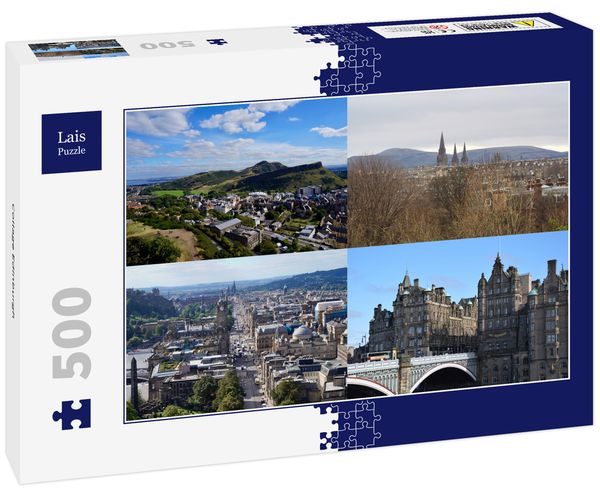 Produktbild: Lais Puzzle Collage Edinburgh 500 Teile