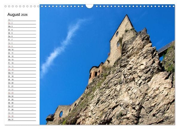 Produktbild: Tschechien - Die Burg Strekov (Wandkalender 2026 DIN A3 quer), CALVENDO Monatskalender