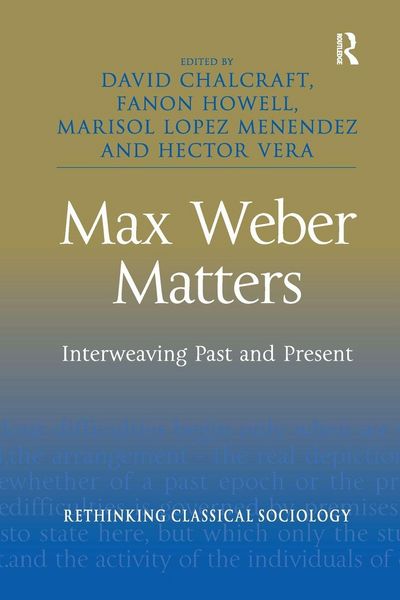 Produktbild: Max Weber Matters